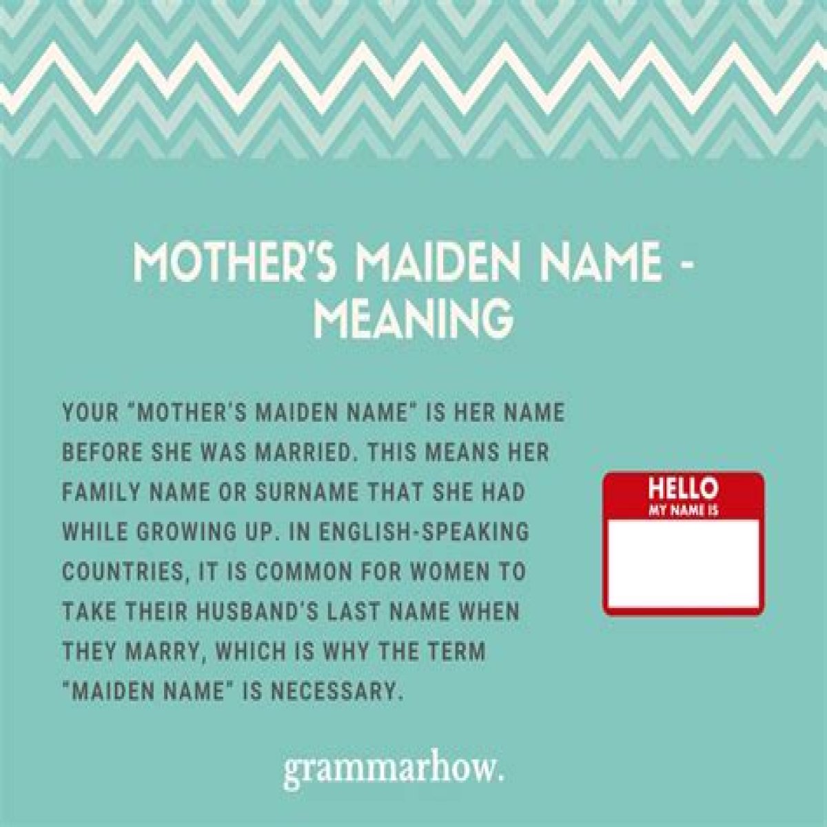 How can I find my mother maiden name? – Janet-Panic.com