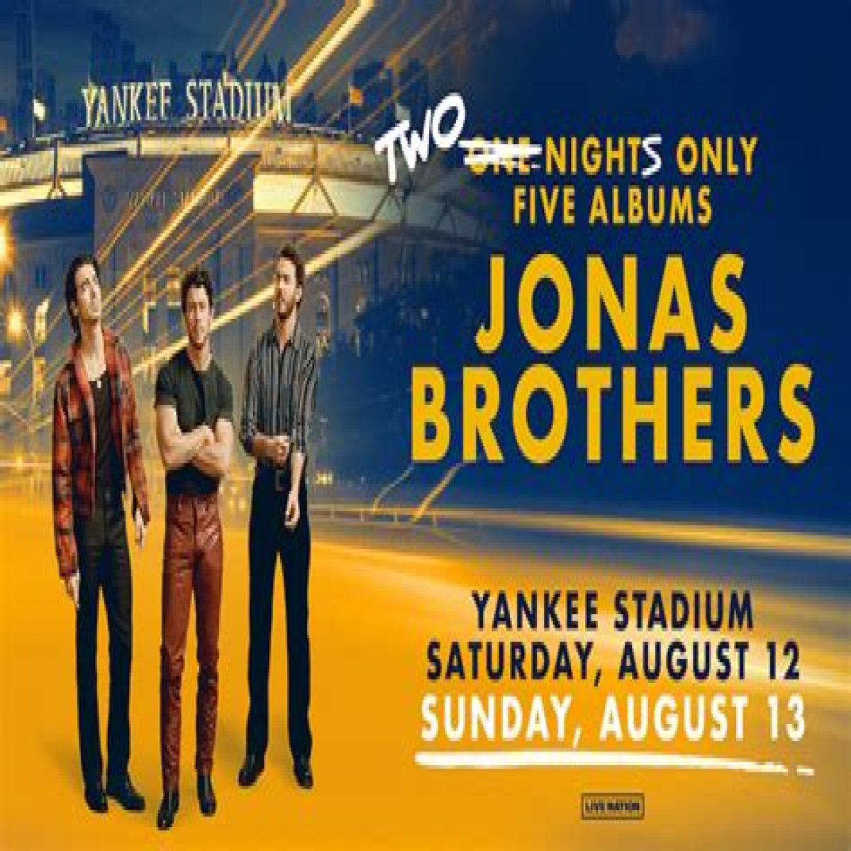 How to get tickets for the Jonas Brothers at Yankee Stadium