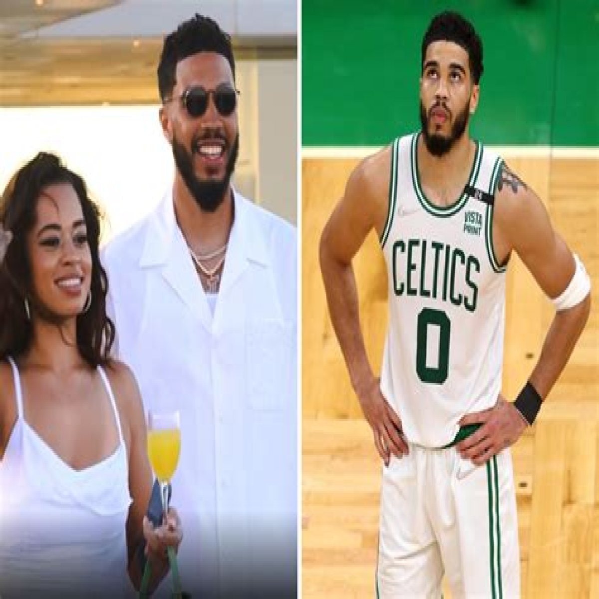 NBA star Jayson Tatum fuels Ella Mai dating rumors after being spotted with singer at star-studded Fourth of July party
