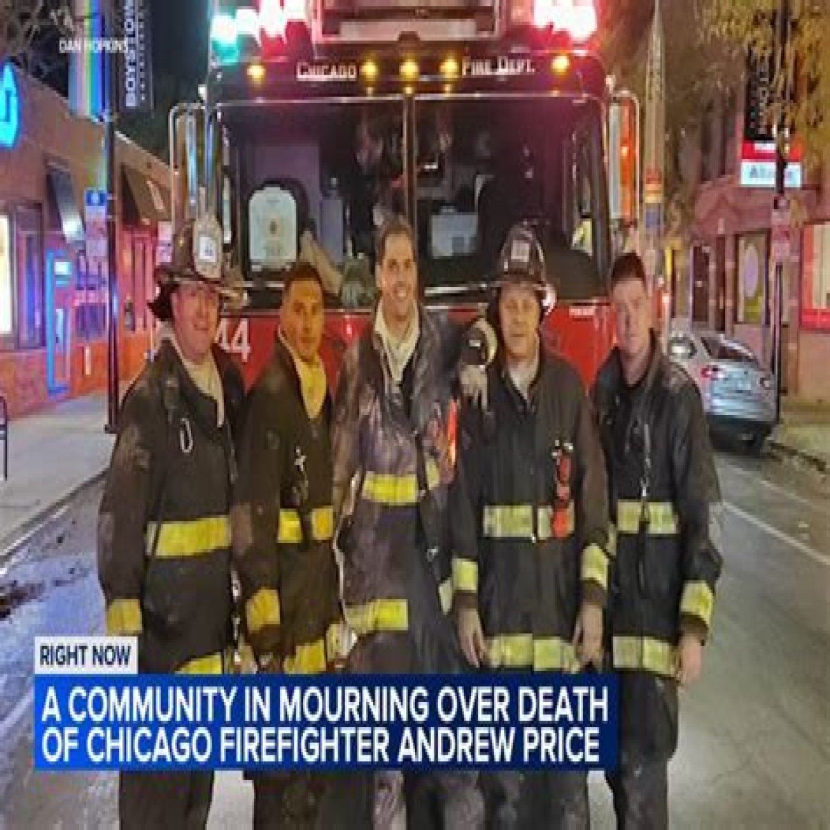 News of the Death and Obituary of Chicago Firefighter Andrew Price