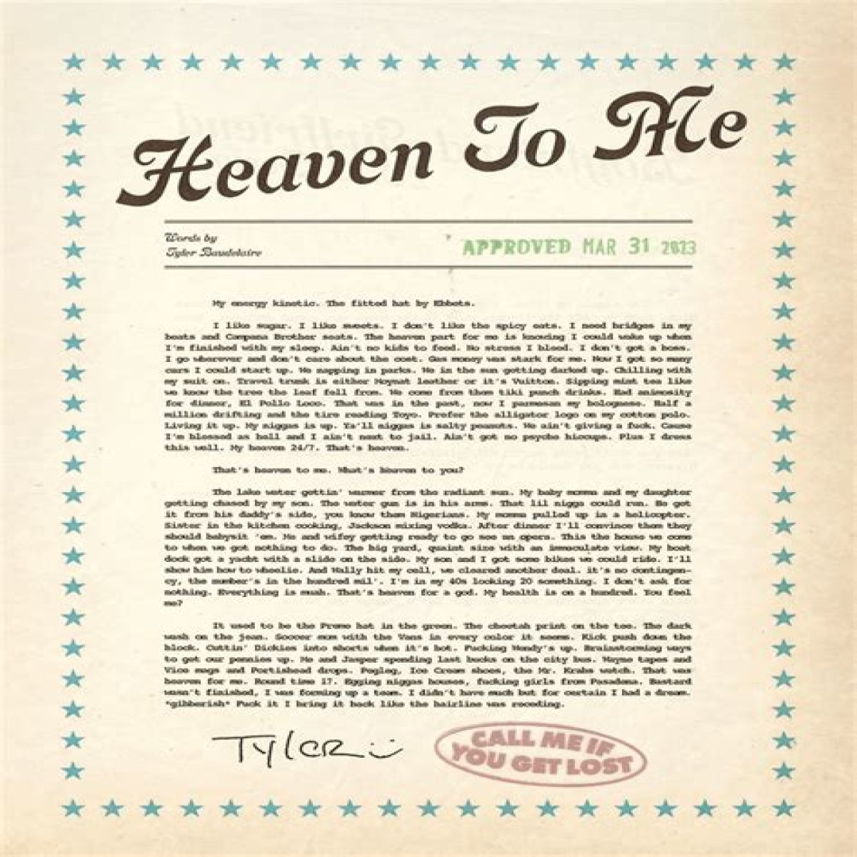 The Meaning Behind The Song: HEAVEN TO ME by Tyler, The Creator