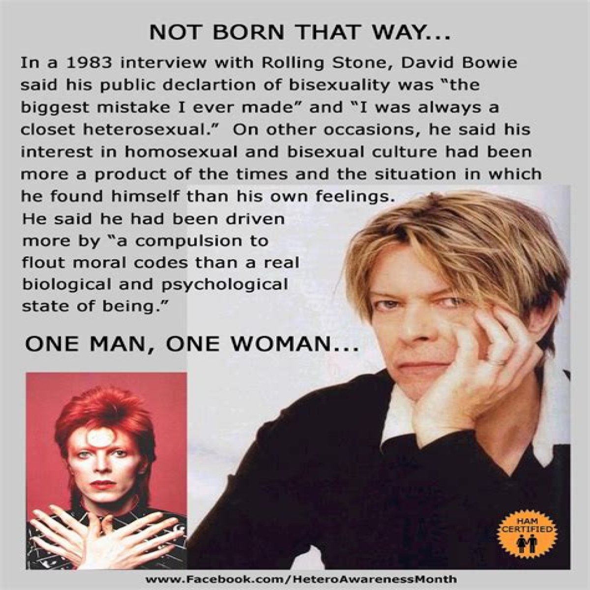 Why is the press completely ignoring that Bowie was bisexual?