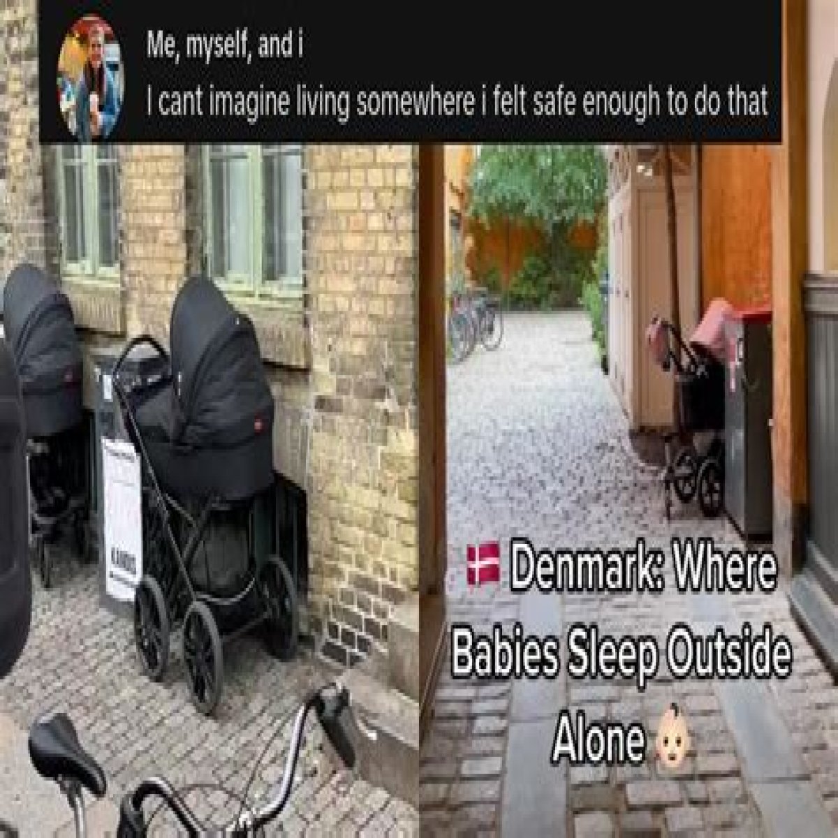 Woman Highlights "Wild" Difference in Childcare in Denmark vs the US